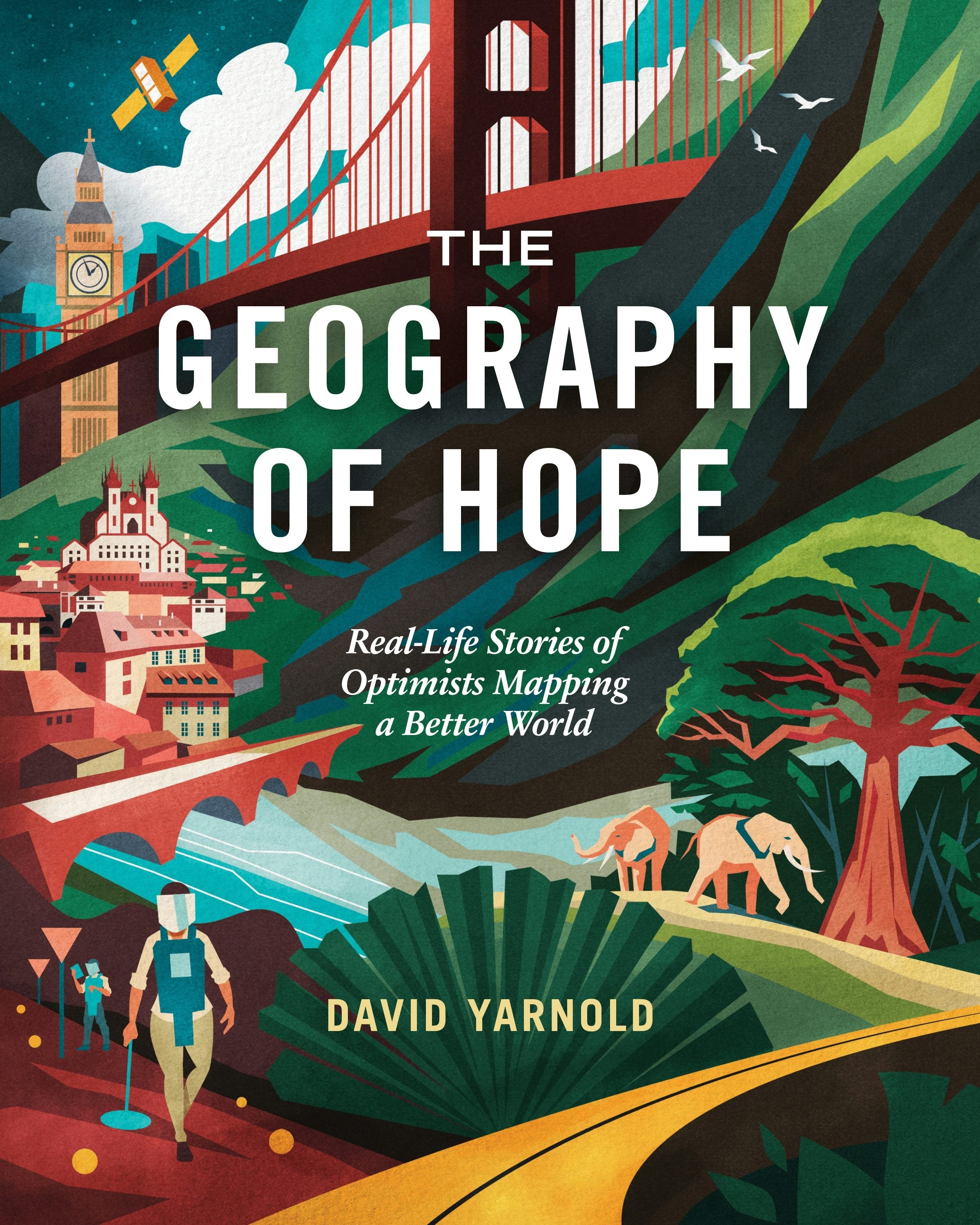 Book cover image for The Geography of Hope ISBN: 9781589487413